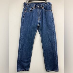 Levi’s 505 size 32x30 Men’s Blue Denim Regular Fit Straight Leg Jeans